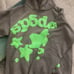 Sp5der Beluga Hoodie Slate Grey/Green