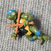Vintage 1988 mirage playmates tmnt teenage mutant ninja turtles Leonardo action