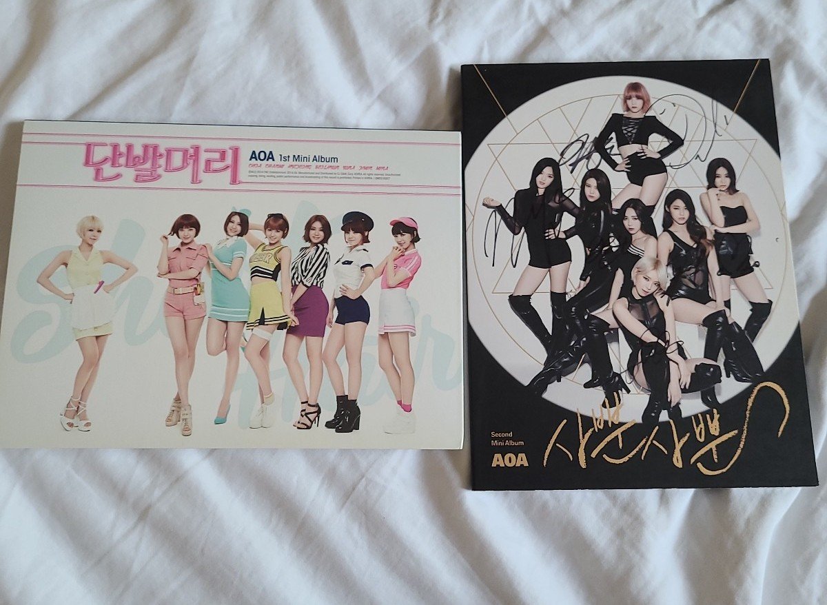 AOA kpop album bundle