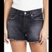7 for All Mankind Eclipse Black Monroe Cut Off Shorts, NEW, Size 29, MSRP 128