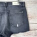 7 for All Mankind Eclipse Black Monroe Cut Off Shorts, NEW, Size 29, MSRP 128
