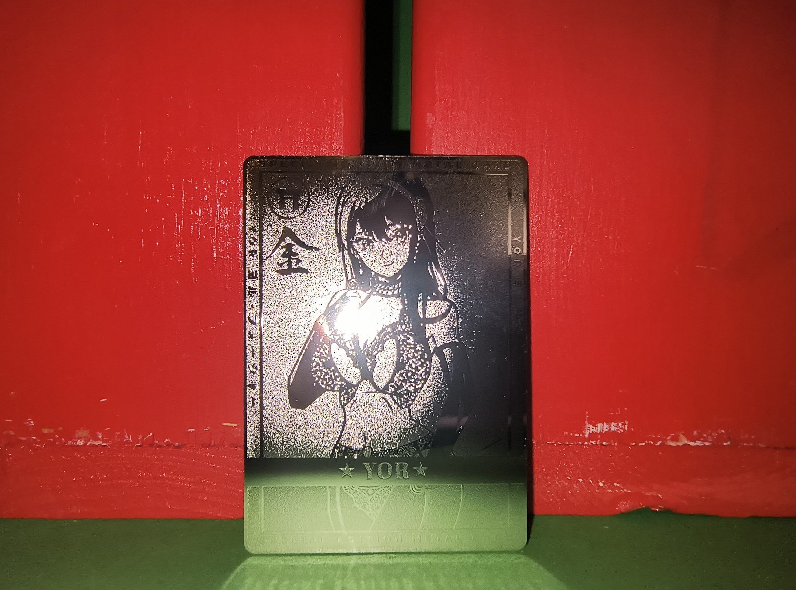 The Otaku Box Exclusive Metal Waifu Card: Yor Forger Spy X Family