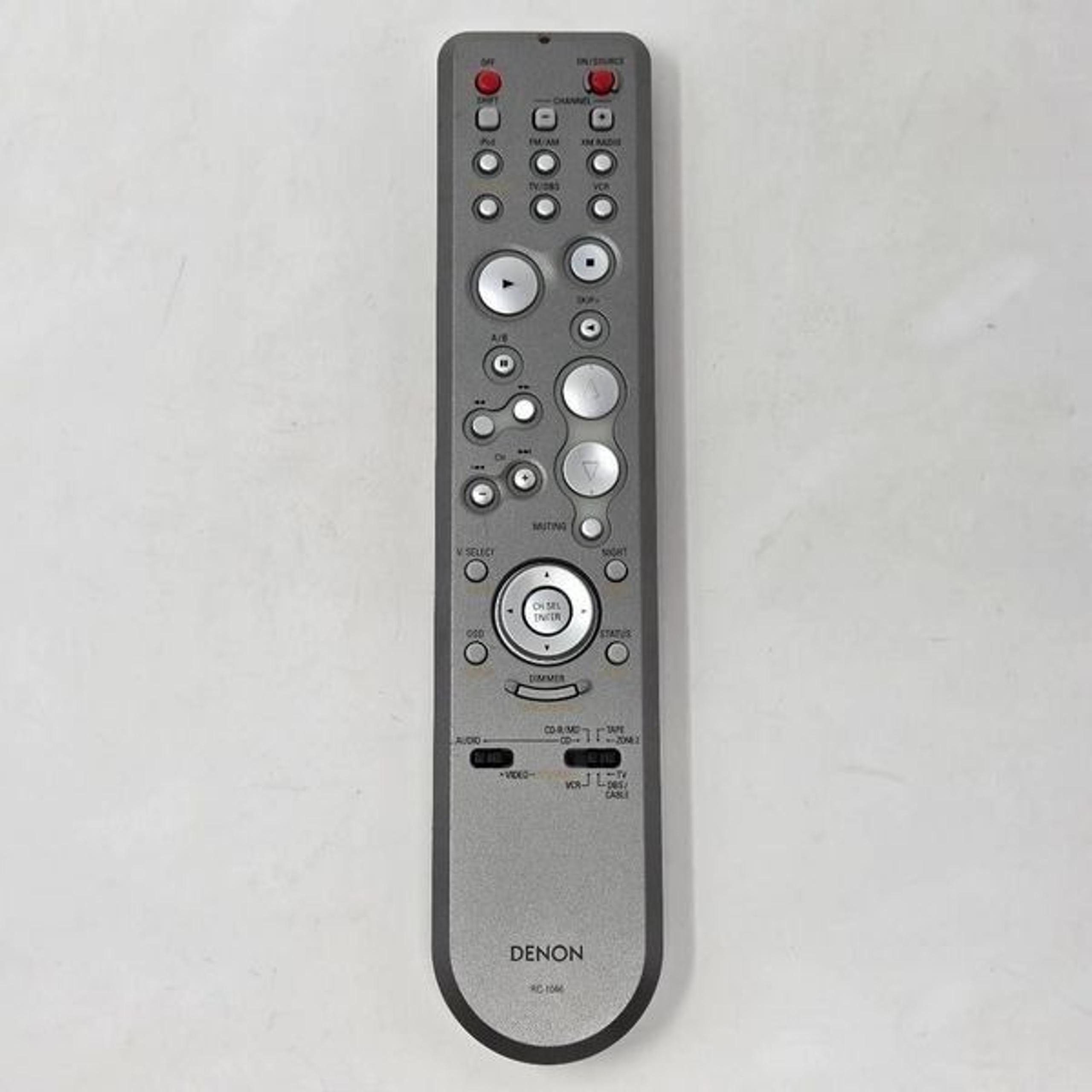 GENUINE OEM DENON RC-1046 DUAL SIDE REMOTE FOR AVR-3207CI RC1043 RC1048 RC1046
