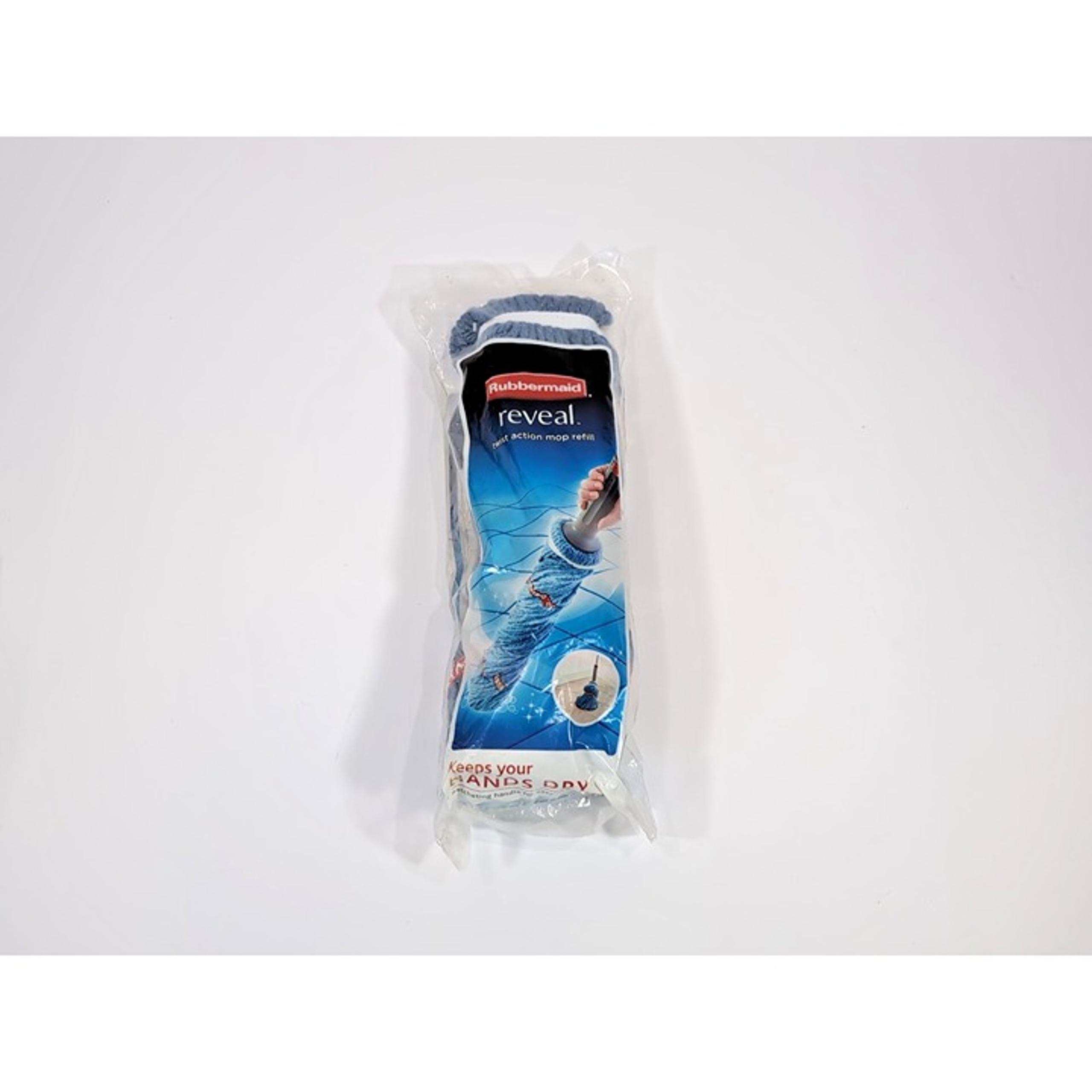 Rubbermaid Reveal Mop Refill Twist Action Washable Mop Head 6B12 Replacement NEW