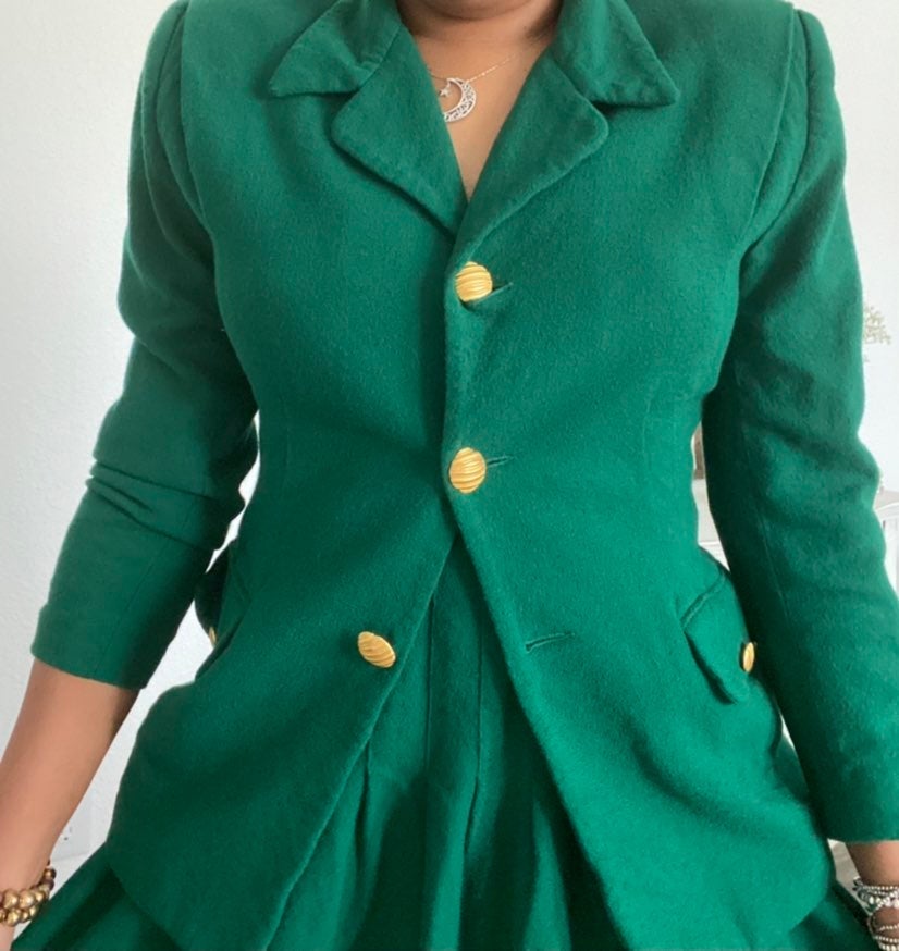 Two piece Skirt and blazer set