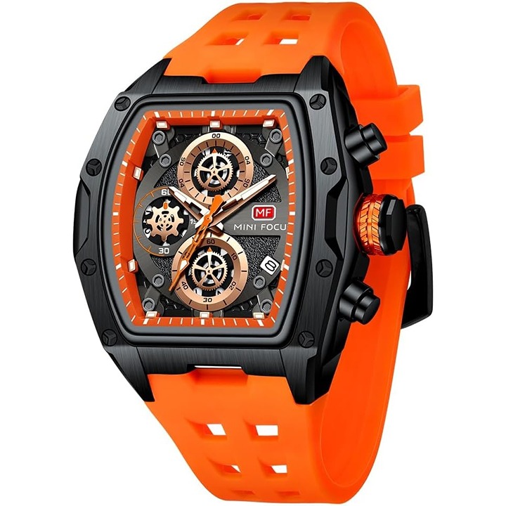 MF MINI FOCUS Men Watches Unique Casual Wrist Watches (Chronograph/Waterproof/Lu
