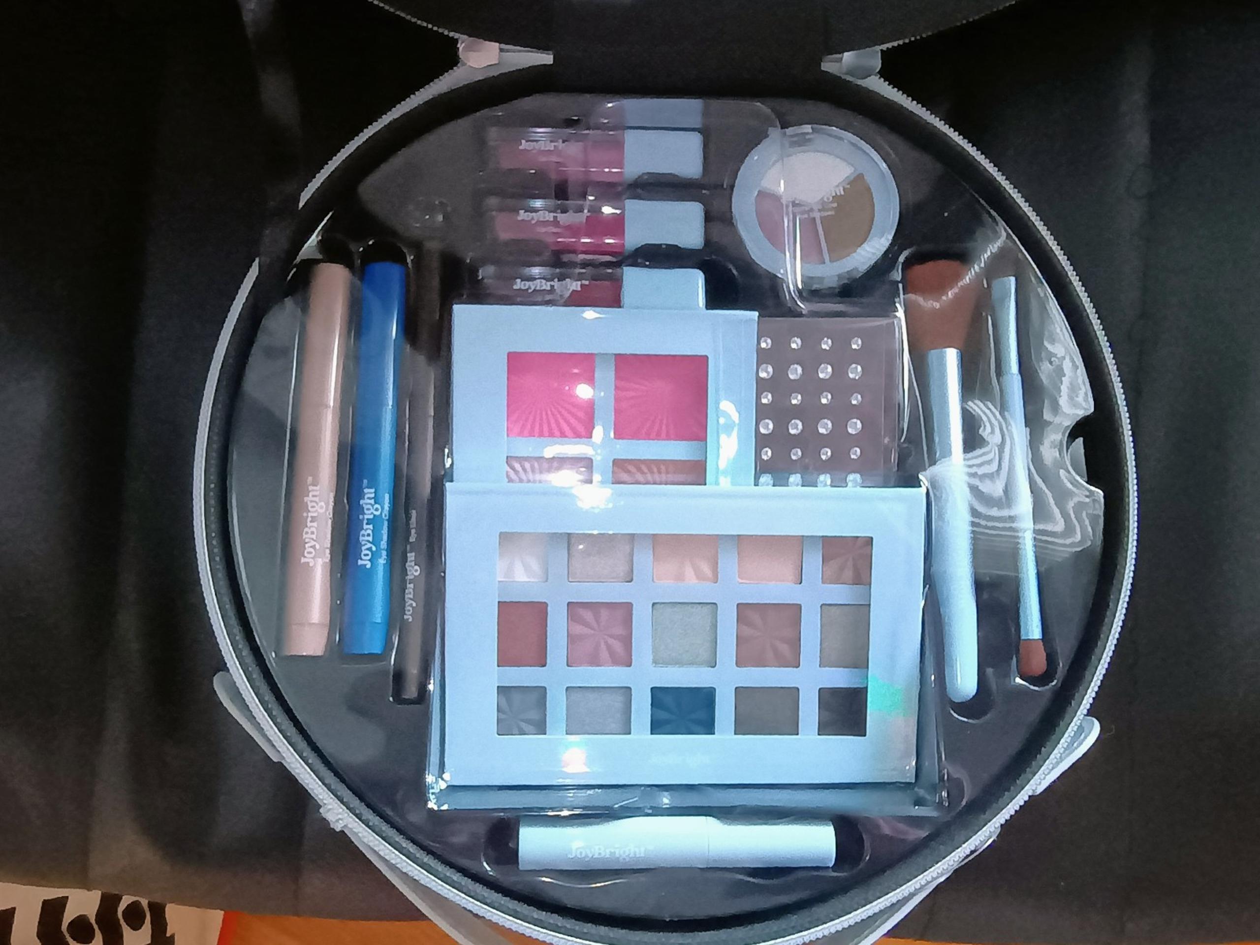 Joybright Disco dreams ball cosmetic bag makeup case set with mirror Ulta Beauty