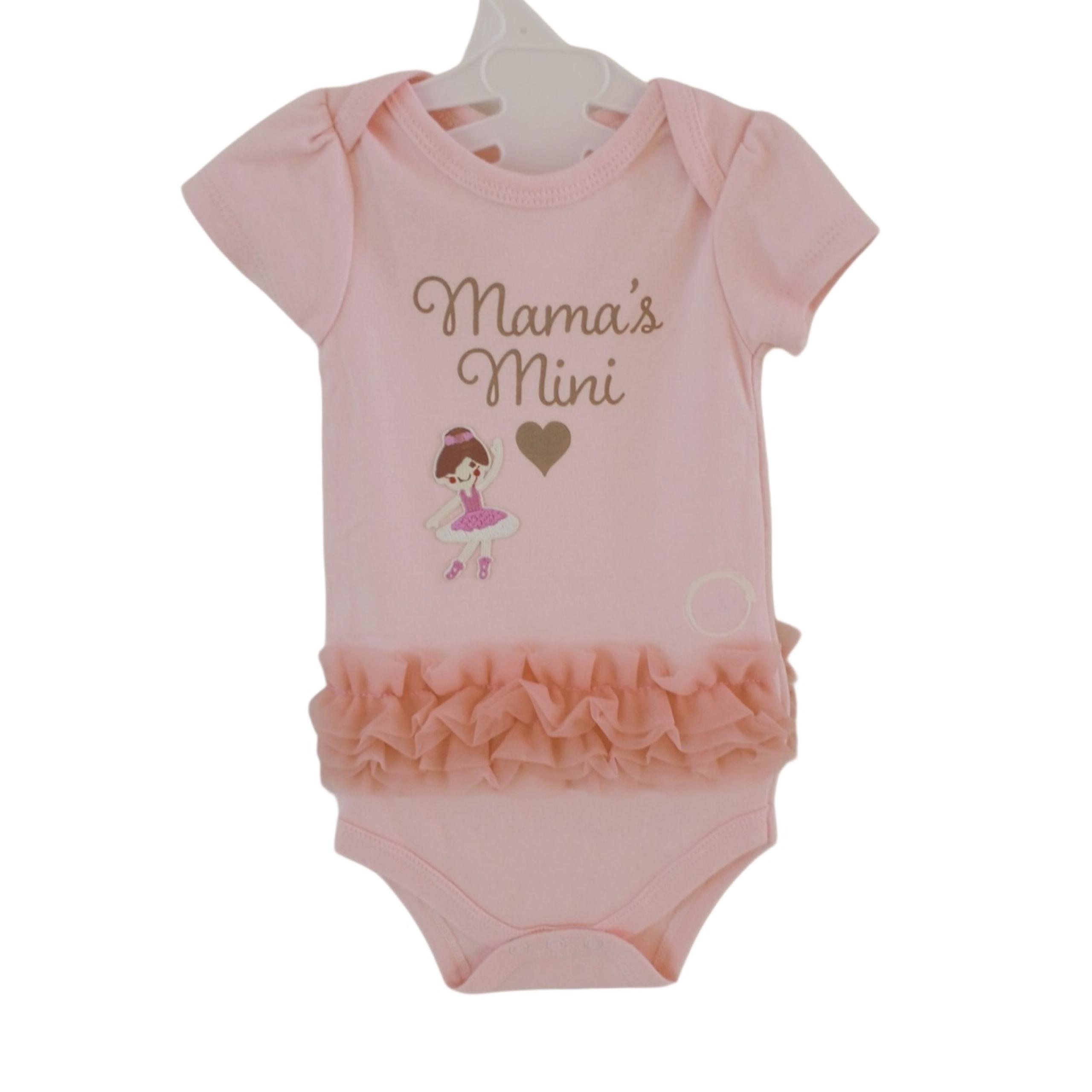 Hudson Baby Girl Onesie Mama's Mini Ballerina  Sz 3-6 mo.
