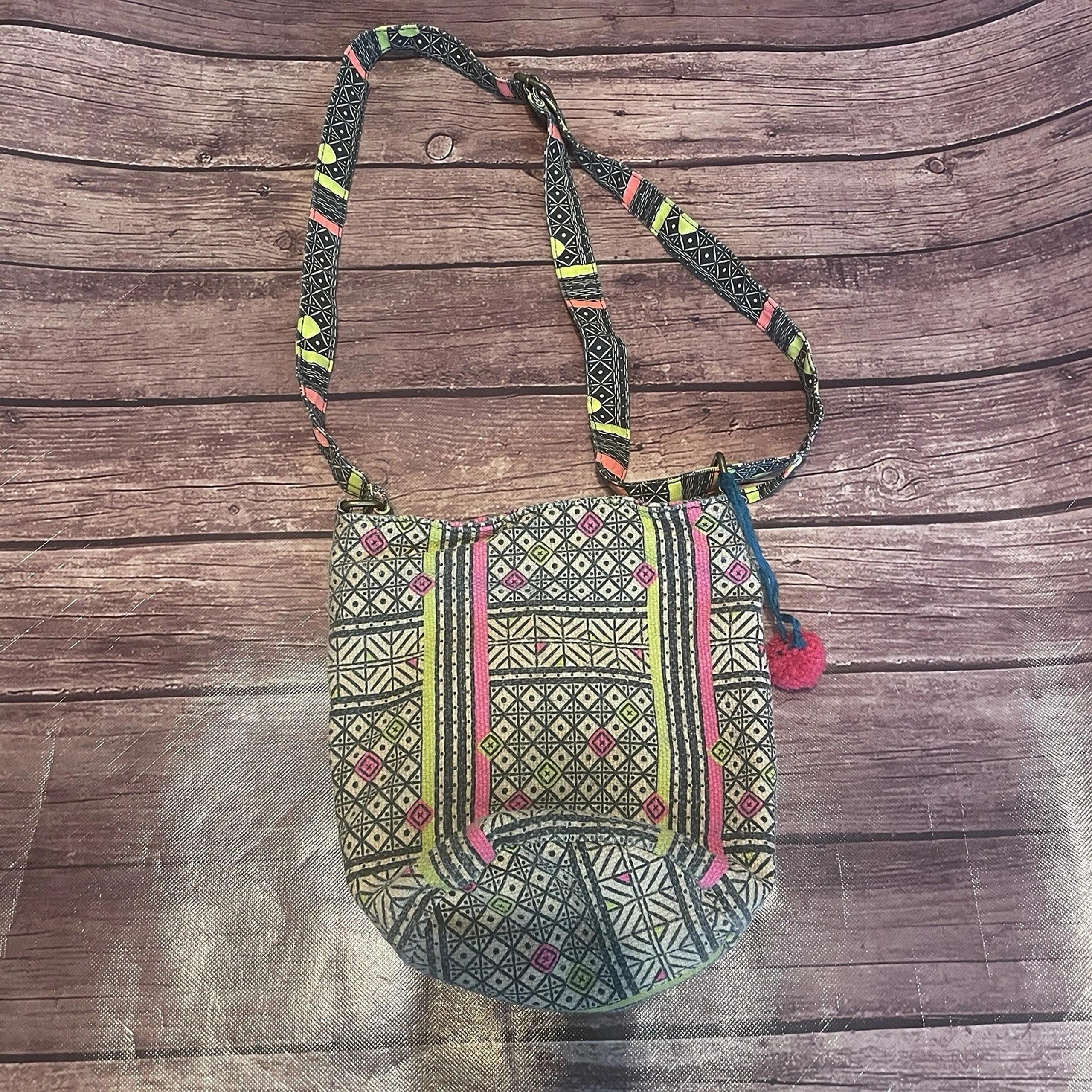 Mossimo Supply Company Abstract Colorful Bag Shoulder Mini Tote