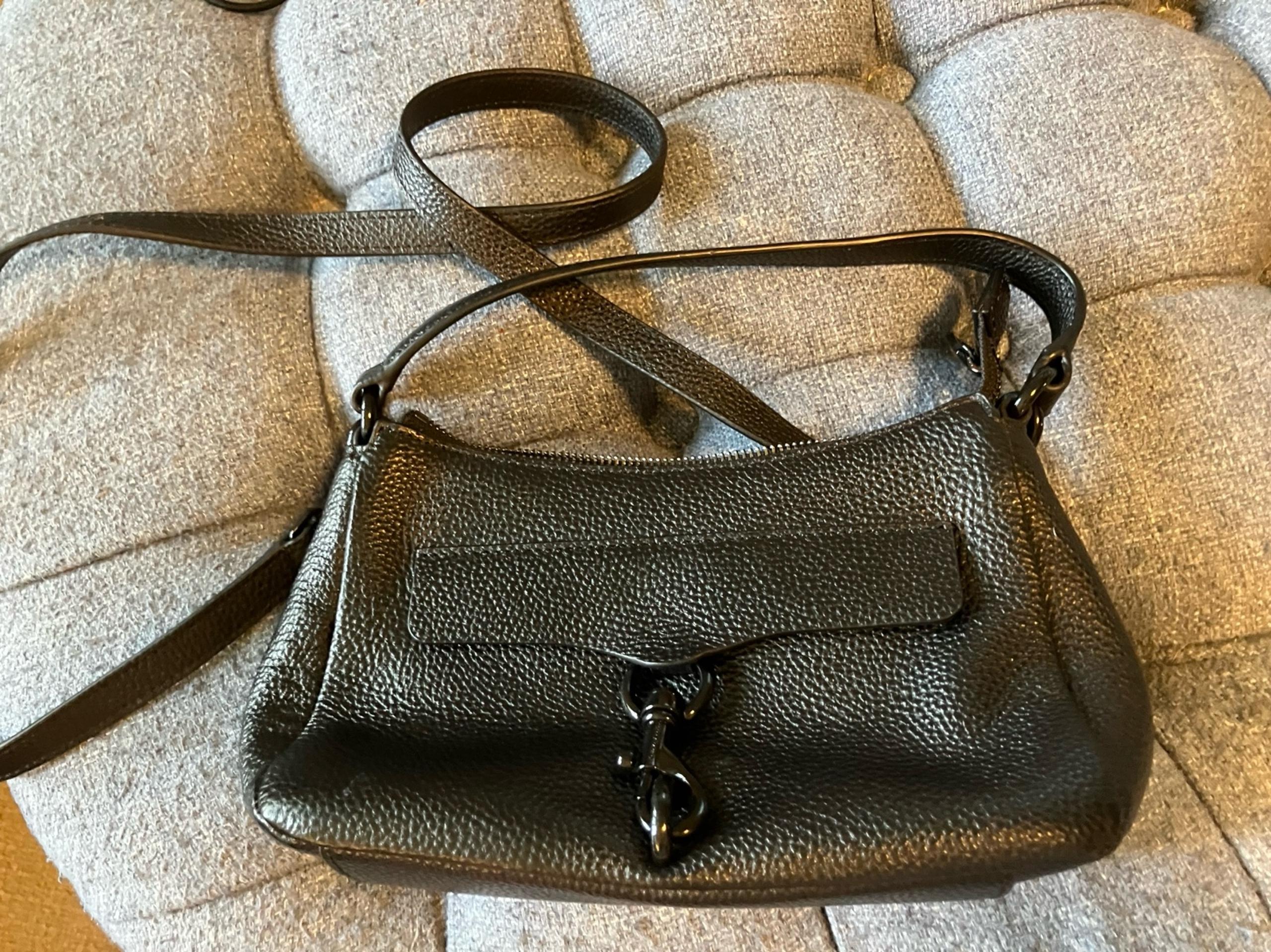 Rebecca Minkoff small black leather tote/crossbody