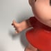 Vintage Turma da Monica Estrela Brazil Rubber Doll Toy Boneca Monica’s Gang RARE