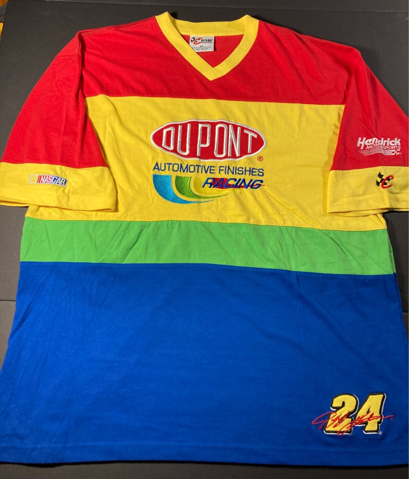 Vintage 90's Rainbow Warriors Jeff Gordon shirt