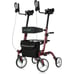 ELENKER Upright Rollator Stand Up Folding Mobility Walking Aid Seat Back Erect
