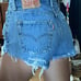 Vintage 501 cut off shorts