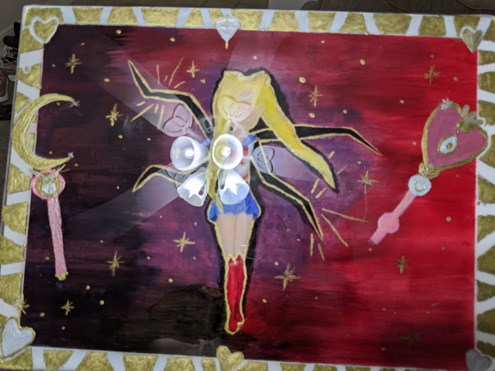 Original sailor moon painting