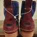 RALPH LAUREN SUEDE CORDUROY COLOR BLOCK BOOTS SZ 11.5