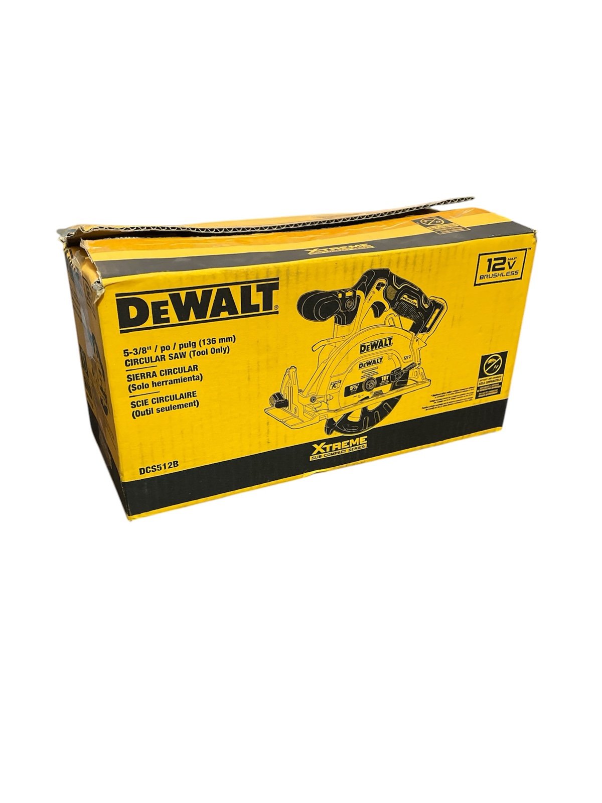 DeWalt 12V Brushless Circular Saw