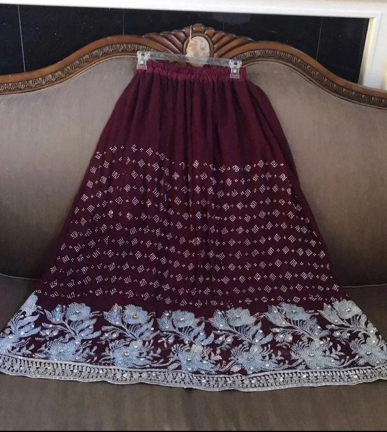 Fancy Maxi skirt/lehnga