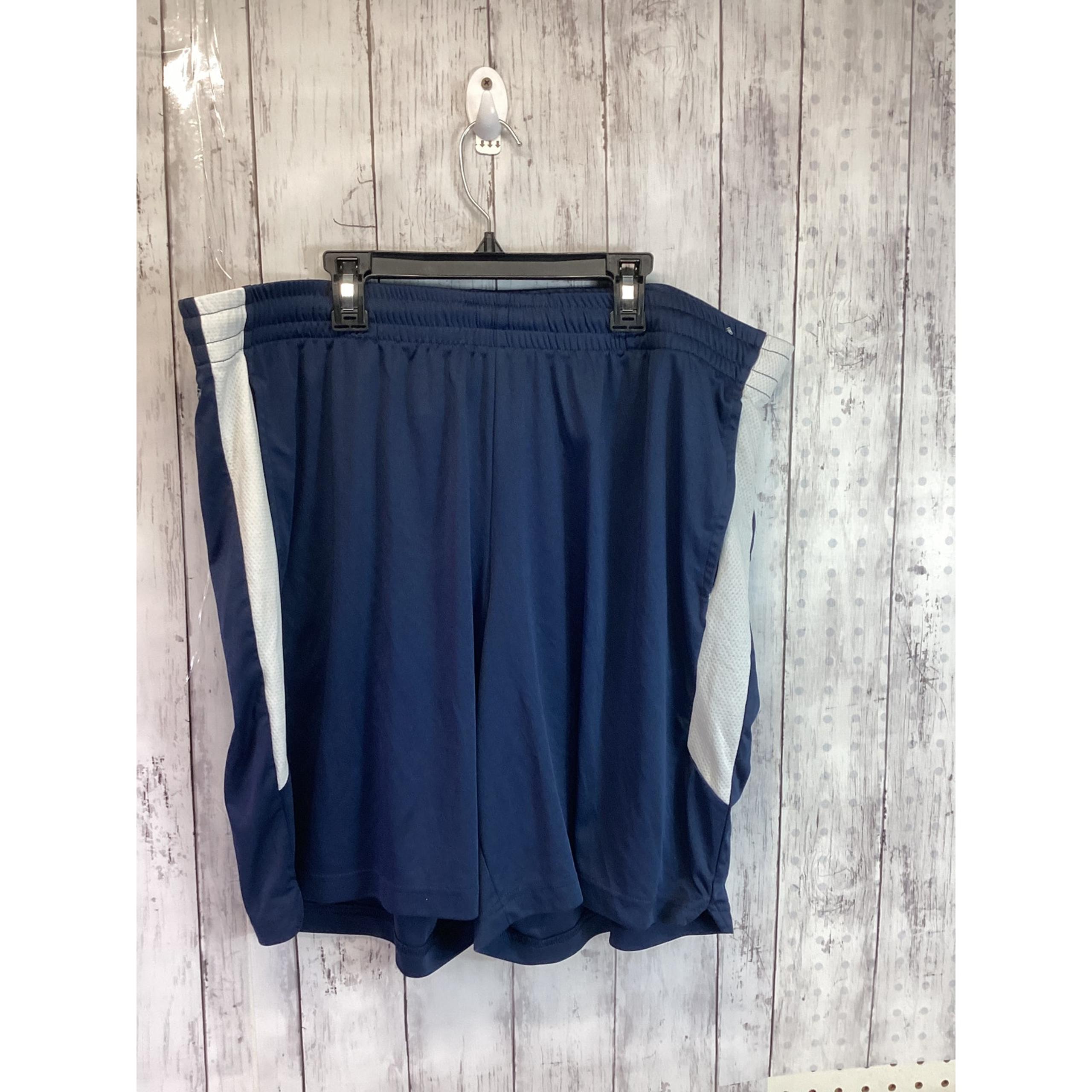 Tek Gear Dry-Tek Men's Blue Shorts Athletic Shorts Gym Dri-Fit Size 2X
