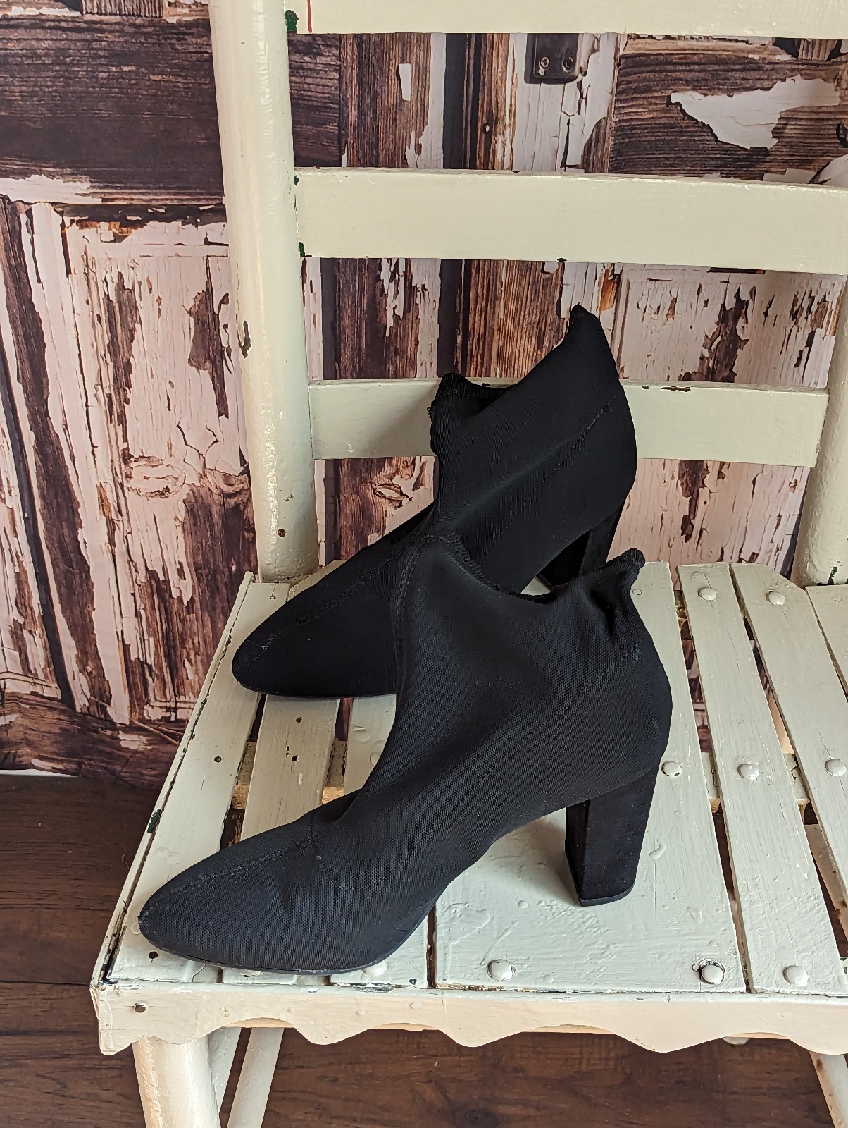 Vera wang sock best sale boots