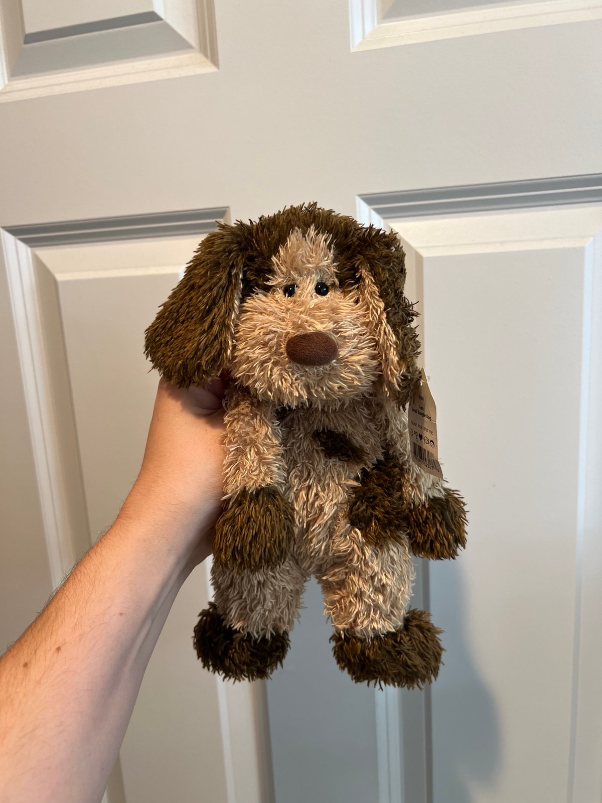 Jellycat nwt small bunglie dog 10” retired vintage plush NOS