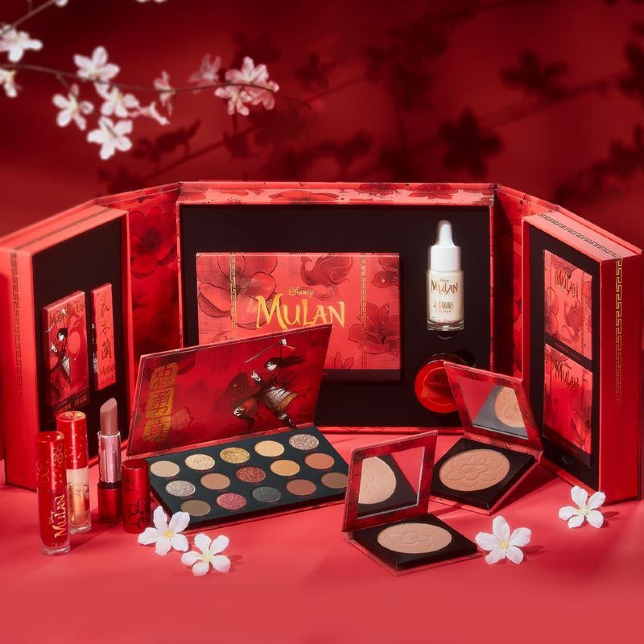 Mulan PR set by Colourpop