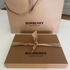 Burberry bag and box
