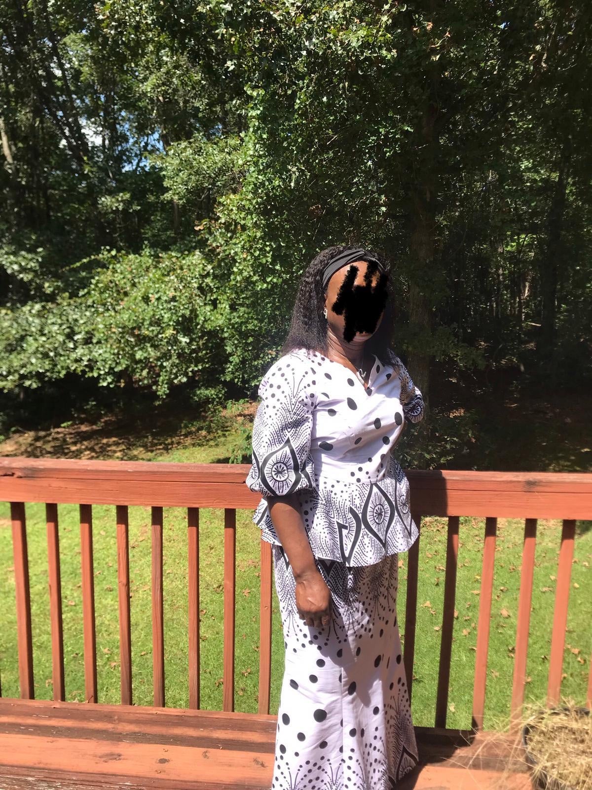 Black and White African set