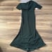 Betsy and Adam women’s Evening Gown Off Shoulder Floor Length Maxi Dress 10