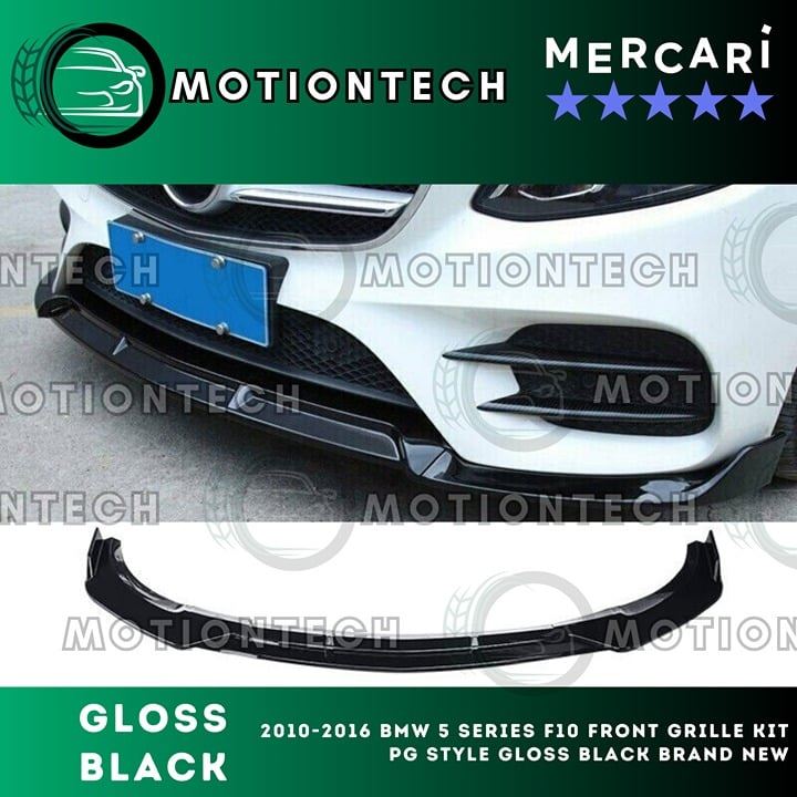 For 2016-2020 BenZ E-class W213 Front Lip Kit PG Style Gloss Black Brand New