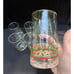 6 1985 Arby's Christmas Collection 16 Oz Glass - Holly Leaf & Berry Nice!