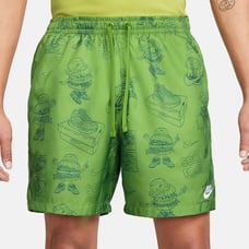 Men's Nike Sportswear Woven Sole Food Graphic Flow Shorts