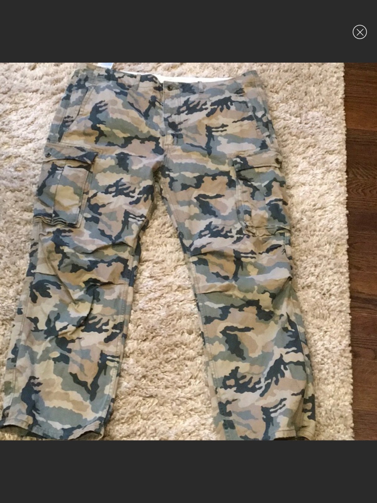 Camouflage levi shop cargo pants