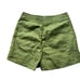 BODEN Cornwall Linen Shorts Green Sage Womens NWT Size 6 High Rise