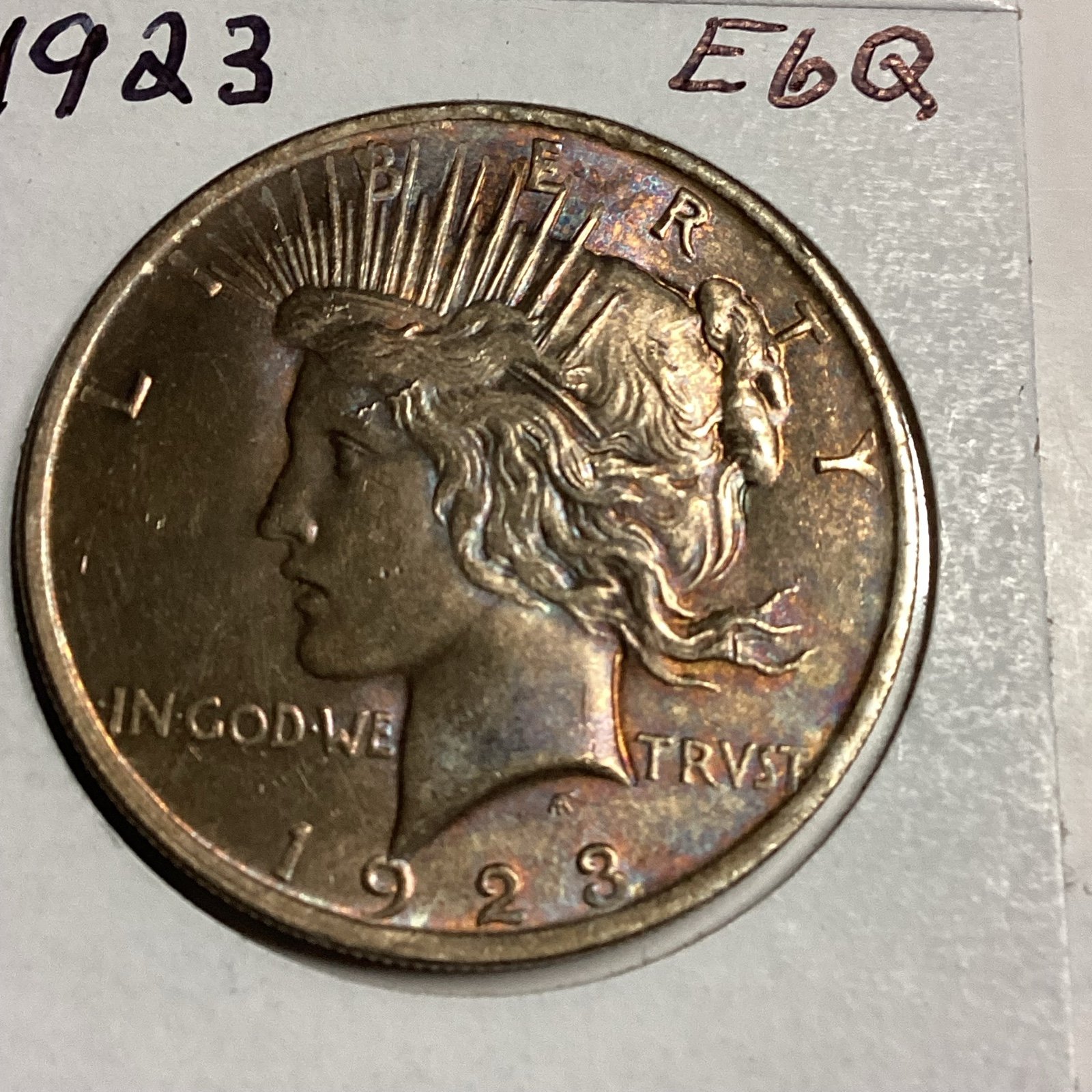 ★Primaute★ [Worn by Park Bo-young] [SILVER925] LUCKY Silver 1923 Peace Silver Dollar in BU Condition with