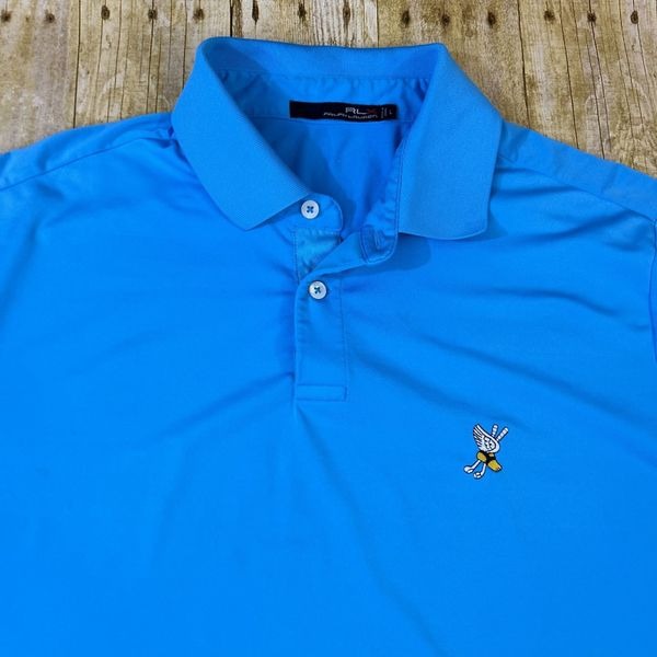 RLX Ralph Lauren Polo Shirt Large Winged Foot Golf Country Club