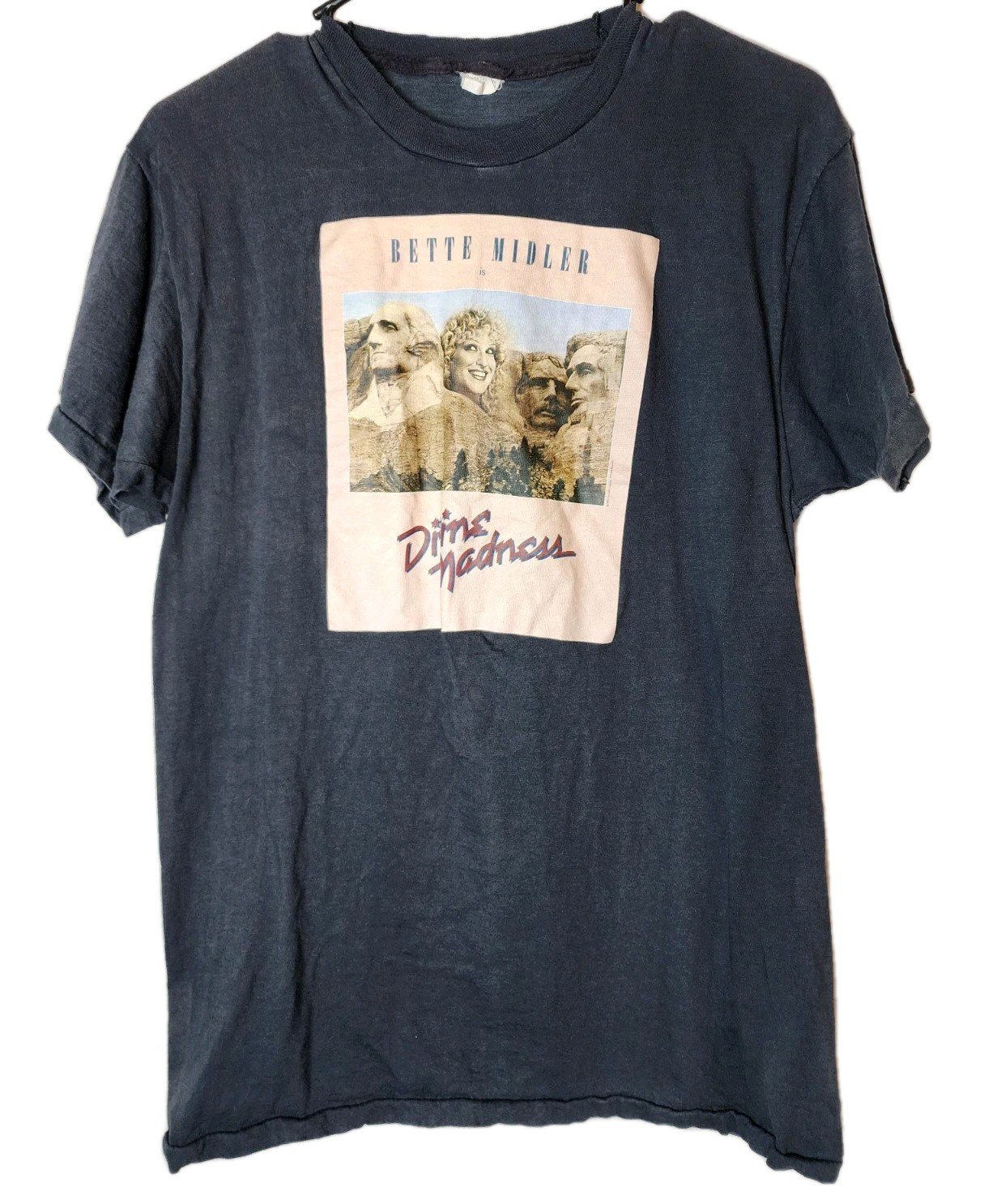 Vintage Bette Midler Divine Madness Movie Promo T-shirt Size XL (Fits Medium)