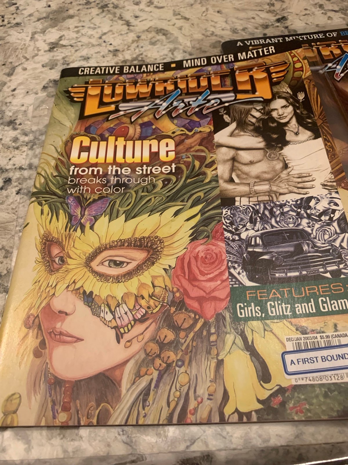 Lowrider Arte Magazine Dec/jan 2003/04 Vintage First Bound Copy
