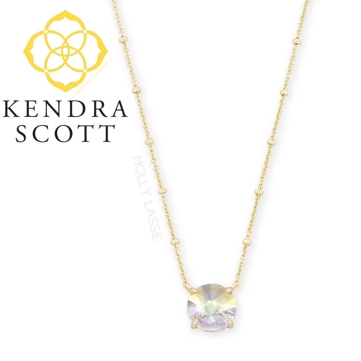 KENDRA SCOTT JOLIE NECKLACE DICHROIC