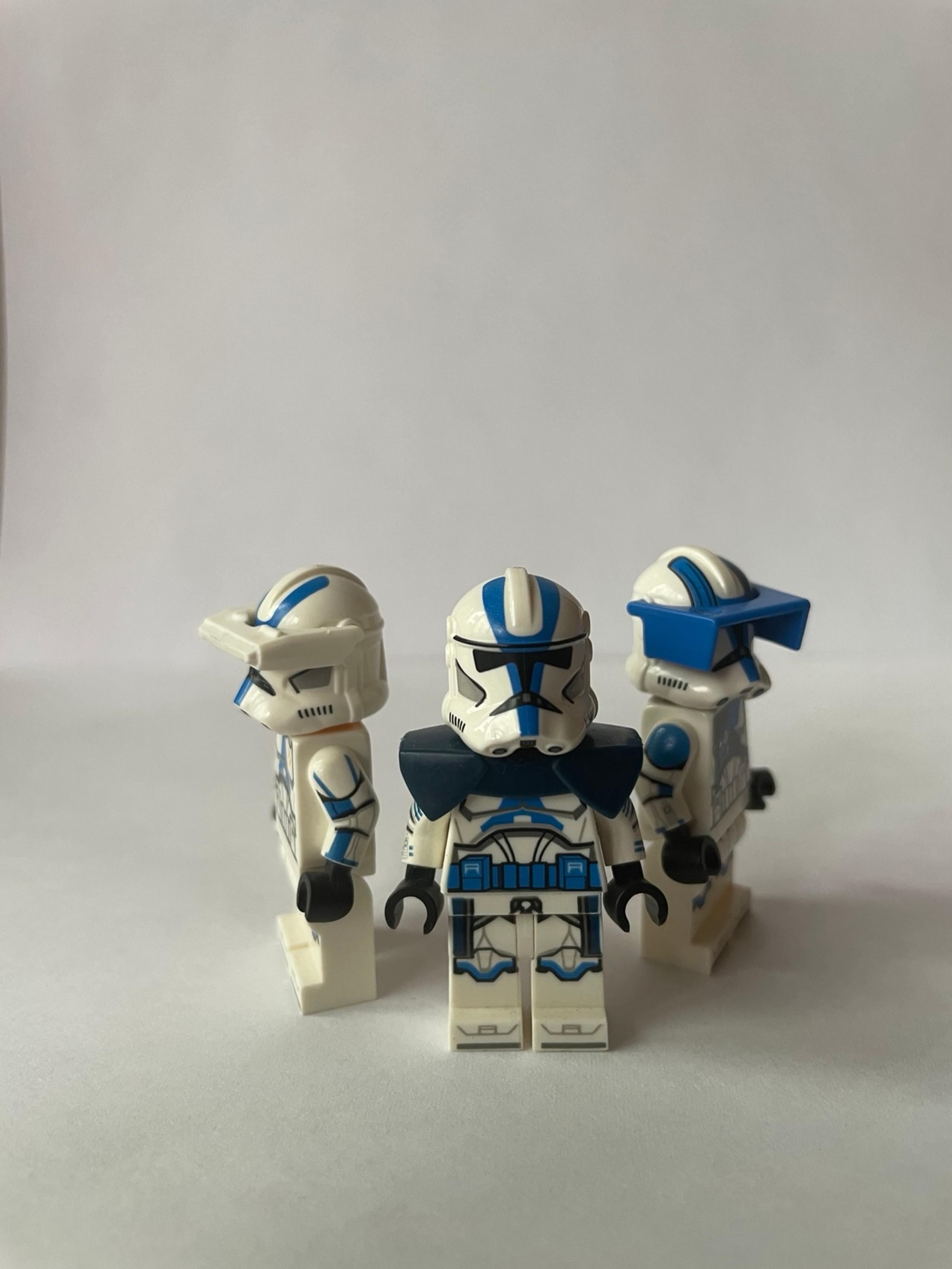 Lego Star Wars upgraded 501st Clone Trooper Minifgures