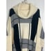 Pendleton Striped Cowl Neck 100% Merino Wool Sweater Size Large