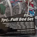 Marvel comics 7pc full bed set twin comforter