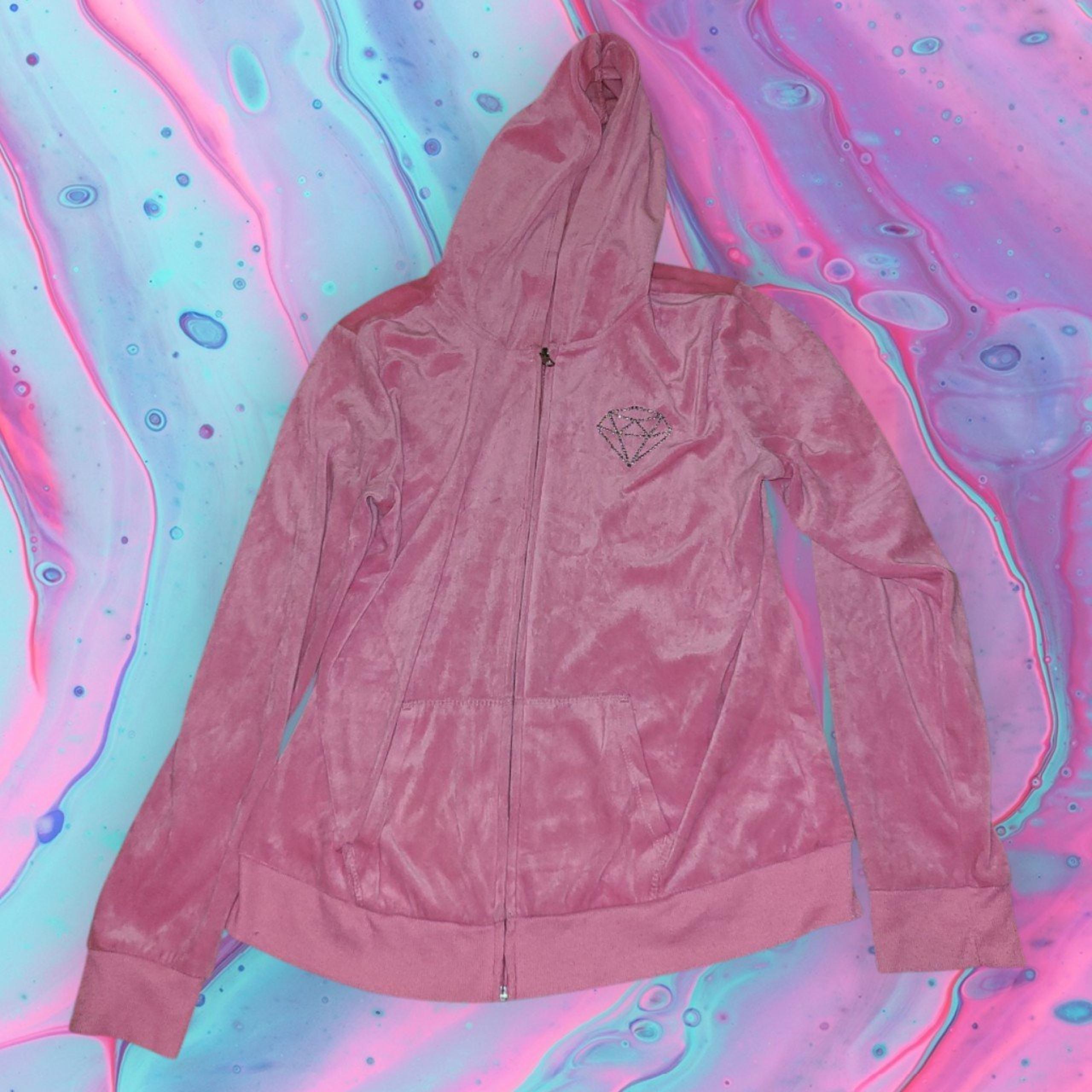 Hard Candy juniors size xl (15-17) pink y2k style hoodie