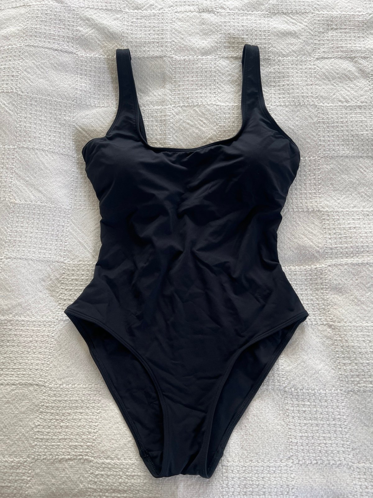 Everlane Black One Piece Bathing Suit