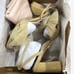 BADGLEY MISCHKA Women's Tess Tulle Bow Block Heel Sandals 9.5