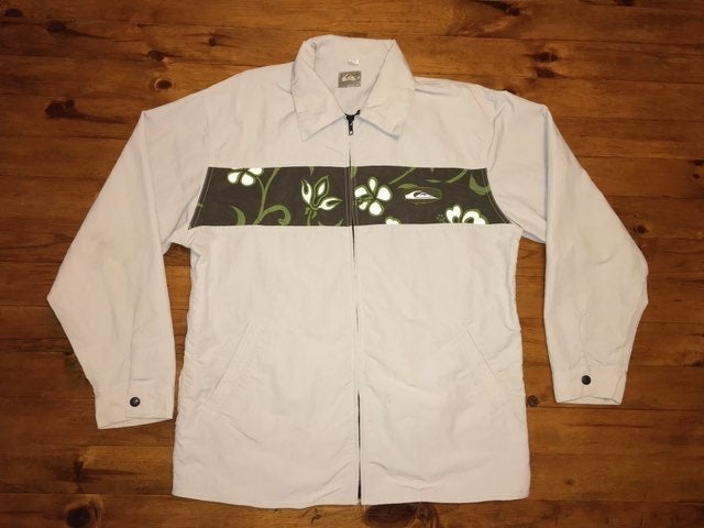 Vintage 80s Quiksilver Jacket USA Surfing Skating