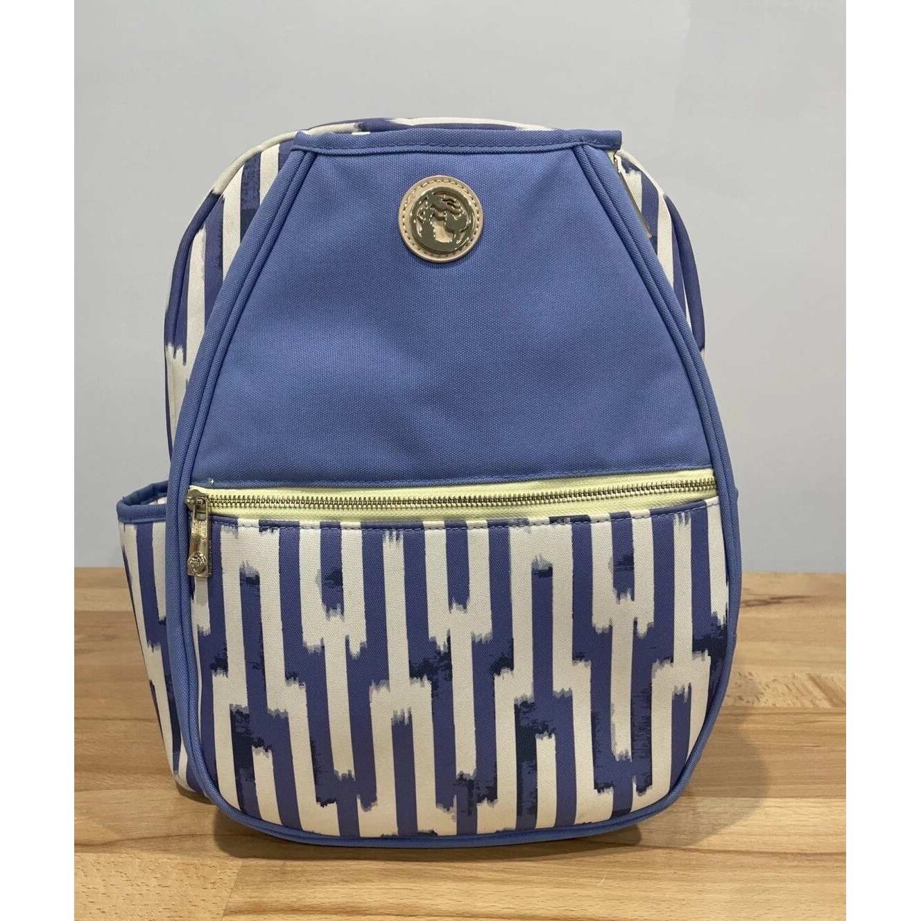 Spartina 449 Daufuskie Island Tennis Backpack Blue Abstract Print