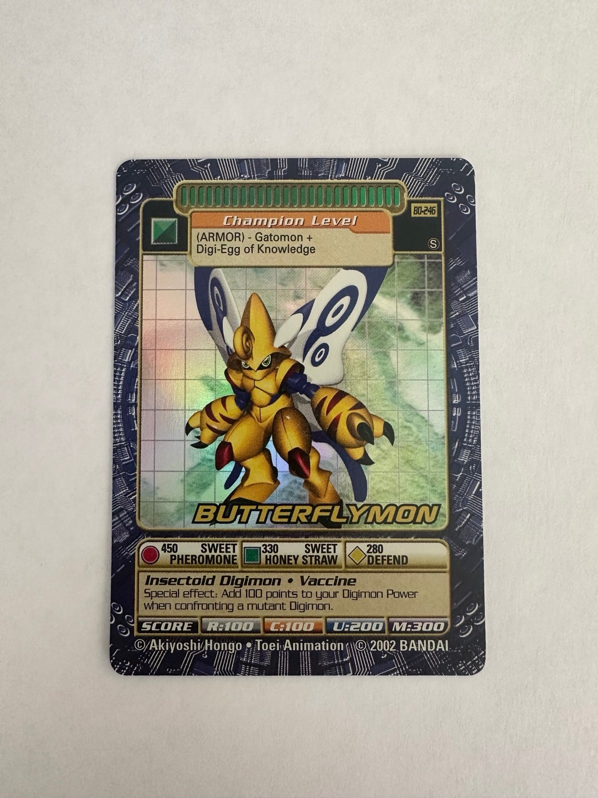 Digimon Digi-Battle Series 5 Butterflymon BO-246 Holo Foil NM