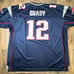 Tom Brady New England Patriots Jersey Men's Size 60 Blue Stitched Vintage 6016