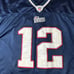 Tom Brady New England Patriots Jersey Men's Size 60 Blue Stitched Vintage 6016